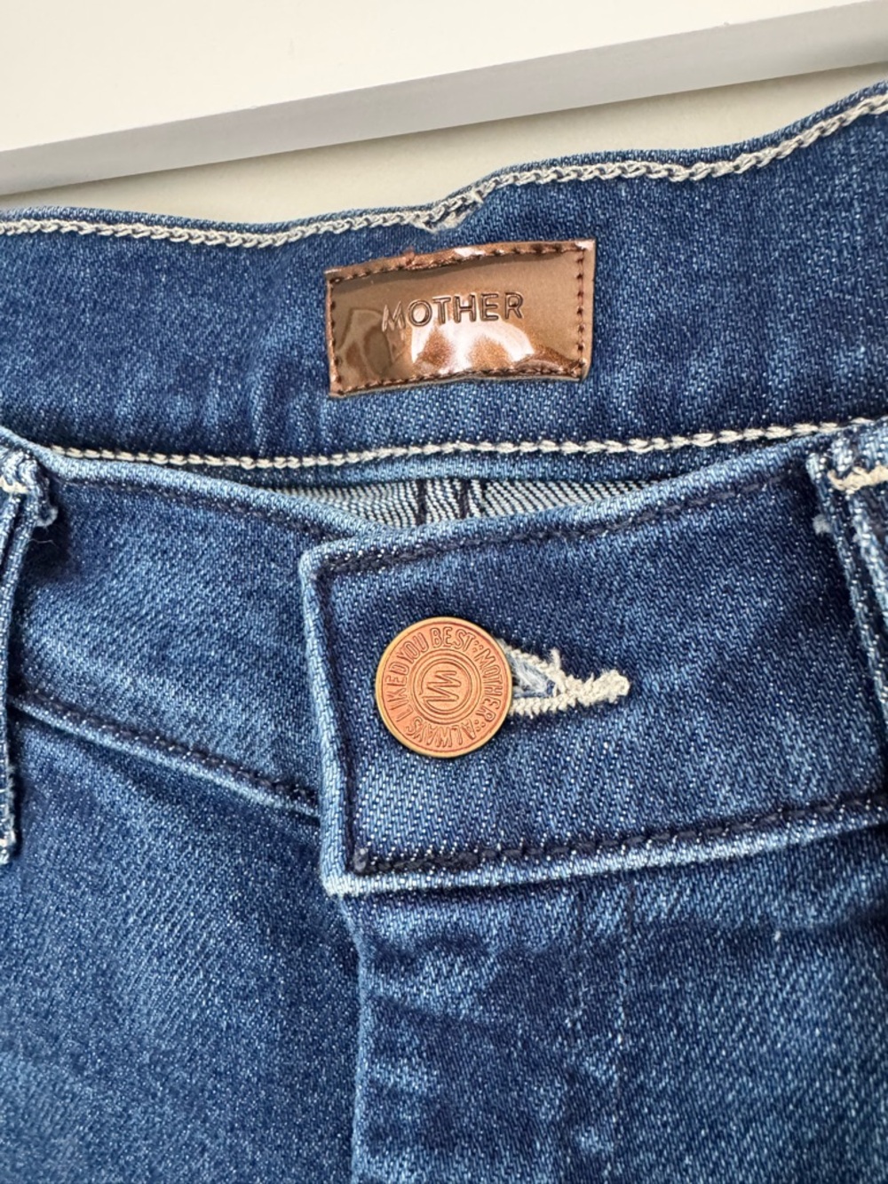 Mother The Lil Weekender in Nip It In The Butt Wash size 26 - Picture 7 of 16